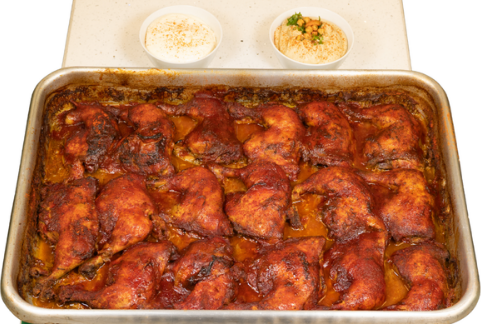 1/4 Chicken Leg Tray