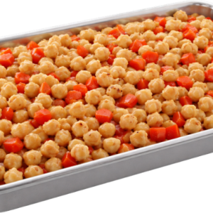 chickpeas salad tray