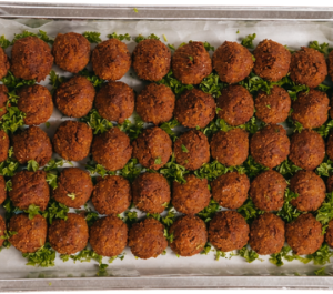falafel balls tray