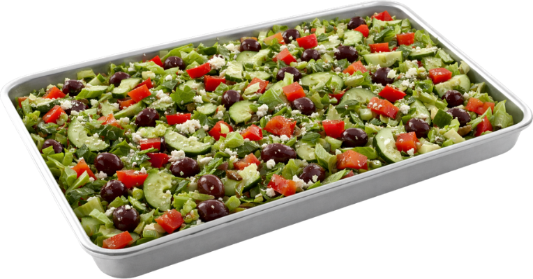 greek salad tray