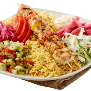 Shish Tawook Platter 1 Skewer