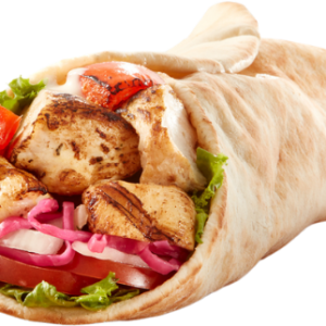 shish tawook wrap