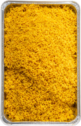 Yellow Rice Tray