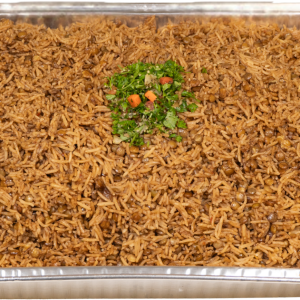 lentil rice tray